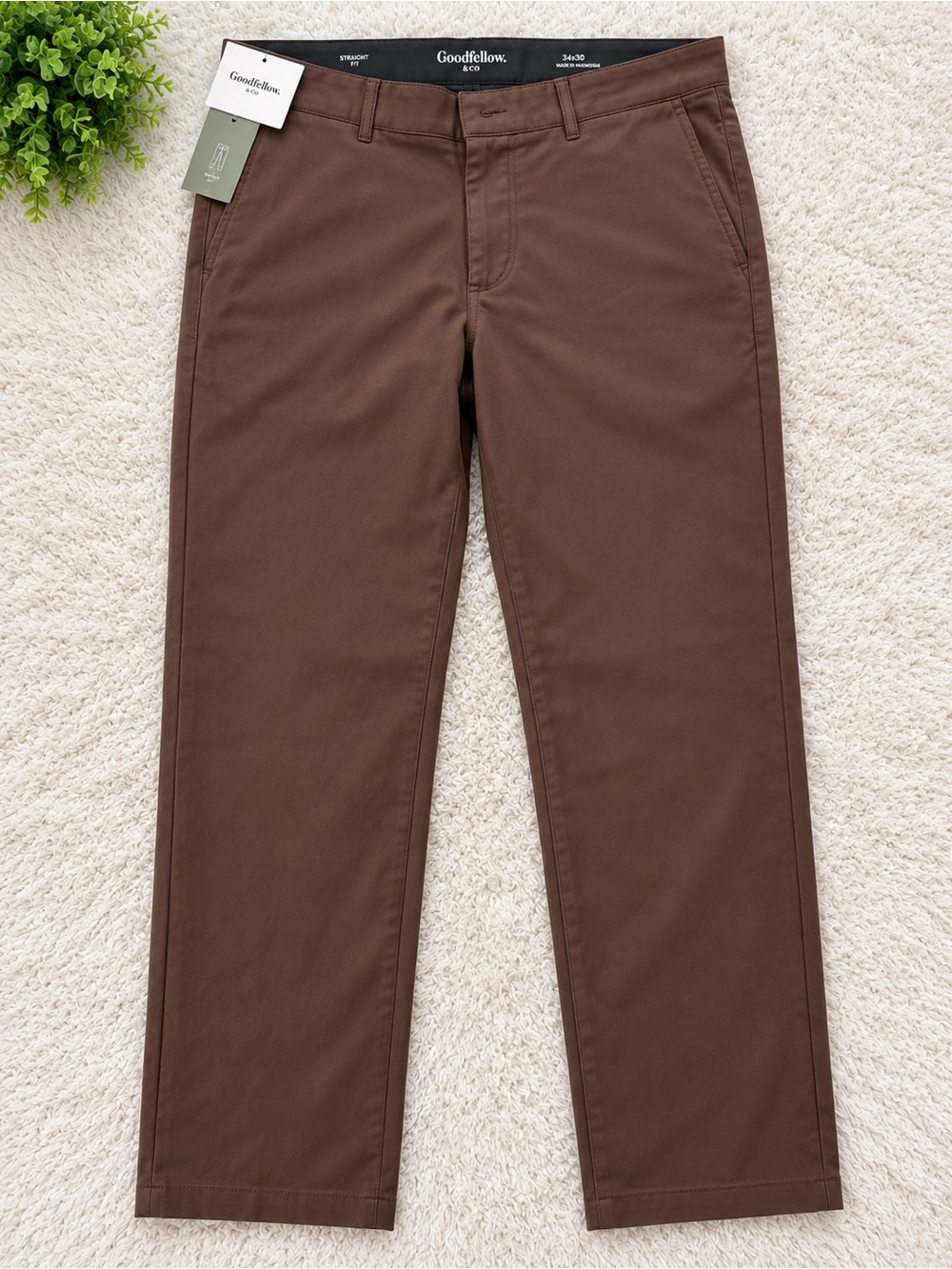 Goodfellow & Co Dark Brown Men's Chino Pants